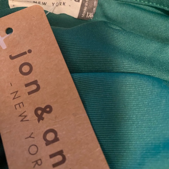 Jon & Anna Color-block Cowl Neck Maxi Dress - Women’s Plus Size 1X - NWT - Picture 13 of 14